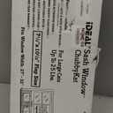 Ideal Pet Products Aluminum Sash Window Pet Door, Large, White, Cat Flap, 6.25" x 6.25" Flap Size, (27SWDCK)