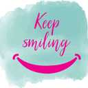 Children Keep Smiling Happiness Quote Wall Decal Wall Decoration Happy Smiling Face Keep Smiling Happy Life Quotes Lasts Years and Easily Removable - Size: 30 in(W) x 27 in(H)