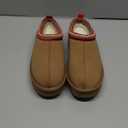 Genuine Suede Platform Slippers for Women Fuzzy Winter Warm Shoes Indoor Outdoor Size 8.  250/15