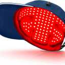Red Light Cap, Red Light Hat for Head, 630nm 850nm 940nm Infrared Light Cap Adjustable Size, and Pulse Mode