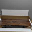 Fun Memories 12" Deep Floating Shelves for Wall, 36" W x 12" D Floating Shelves, Long Wood Floating Wall Shelf for Living Room Bathroom Bedroom Kitchen, Rustic Brown, Set of 2