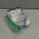 Crate Dog Bowl Removable Stainless Steel Water Food Feeder Bowls Cage Coop Cup for Cat Puppy Bird Pets (Small, Blue)