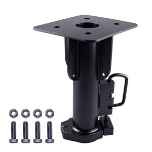 STEGEWOP 15" 5th Wheel to Gooseneck Adapter Hitch, 30,000 lbs | Heavy Duty Towing Conversion, 2-5/16" Ball & 15" Height, Q235 Steel Hitch for RV, Flatbed Trailer & Horse Trailer