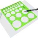 Westcott LetterCraft Large and Small Circles Template (T-831)