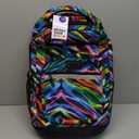 J World New York Sundance Rolling Backpack Girl Boy Roller Bookbag, Quantum, 20 Inch (Multicolor)