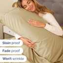 Extra Deep King Sheet Set - 6 Piece Breathable and Cooling Sheets - Hotel Luxury Bedding for Women, Men, Kids & Teens - Easy & Secure Fit - Soft, Wrinkle Free and Comfy - Extra Deep Pockets - Beige