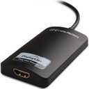 Cable Matters SuperSpeed USB 3.0 to HDMI Adapter (USB to HDMI Adapter) for Windows up to 1440p in Black