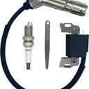 YAMAKATO Ignition Coil OEM 595304 799650 795315 for Briggs and Stratton 17.5HP John Deere L110 Armature Magneto