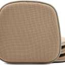 Shinnwa Kitchen Seat Cushions Set of 4, Non Slip Dining Chair Cushions, U-Shaped Indoor Chair Pads, 4 Pack, 15 x 16 Inches, Brown