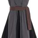 The Force Awakens Adult Rey Costume Chewbacca Rhinestone Costume Princess Leia Costume adults costumes (XX-Large, Brown)