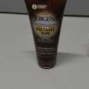 Jergens Natural Glow Instant Sun Tanning Moisturizer + Bronzer, Lightweight Sunless Tanning for Natural-Looking Color, Deep Bronze, 6 Oz