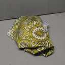 CRAFT KALA 32 Inch Meditation Floor Pillows Cover Round Pillow Cover Seating Hippie Decorative Bohemian Mandala Cushion Cover Outdoor Yoga Living Room Throw Ottoman Poufs Cover (White Gold Flower)