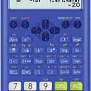 Casio fx-300ES Plus 2nd Edition Standard Scientific Calculator | 262 Functions, Natural Textbook Display | Ideal for Middle School, High School Math, Statistics & Algebra | Blue