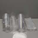 Lamosi 50 Pack 24 oz Clear Plastic Cups with Lids and Straws, Disposable Plastic Coffee Cups with Lids for Iced Coffee, Cold Beverages, Smoothies and To-Go Drinks