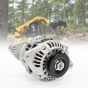 1G398-64012 Alternator Compatible with Caterpillar 259D 236D 242D 246D 257D 262D 277D 279D 287D 289D V3300 Replace A5TA8277 397-9953 23992N 400-48201 For Cat 259D, 12V 80A 1-Groove Pulley