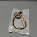 USB C Cable 1ft 4-Pack, 3A Fast Charging USB A to USB C Cord Nylon Braided Compatible with Samsung Galaxy A10e A20 A20S A51, S20 S10 S9 S8, Note 10 9 8, Moto G7 G8,Pixel 3, LG V30 (1FT-Black, Grey, Pink, Gold)