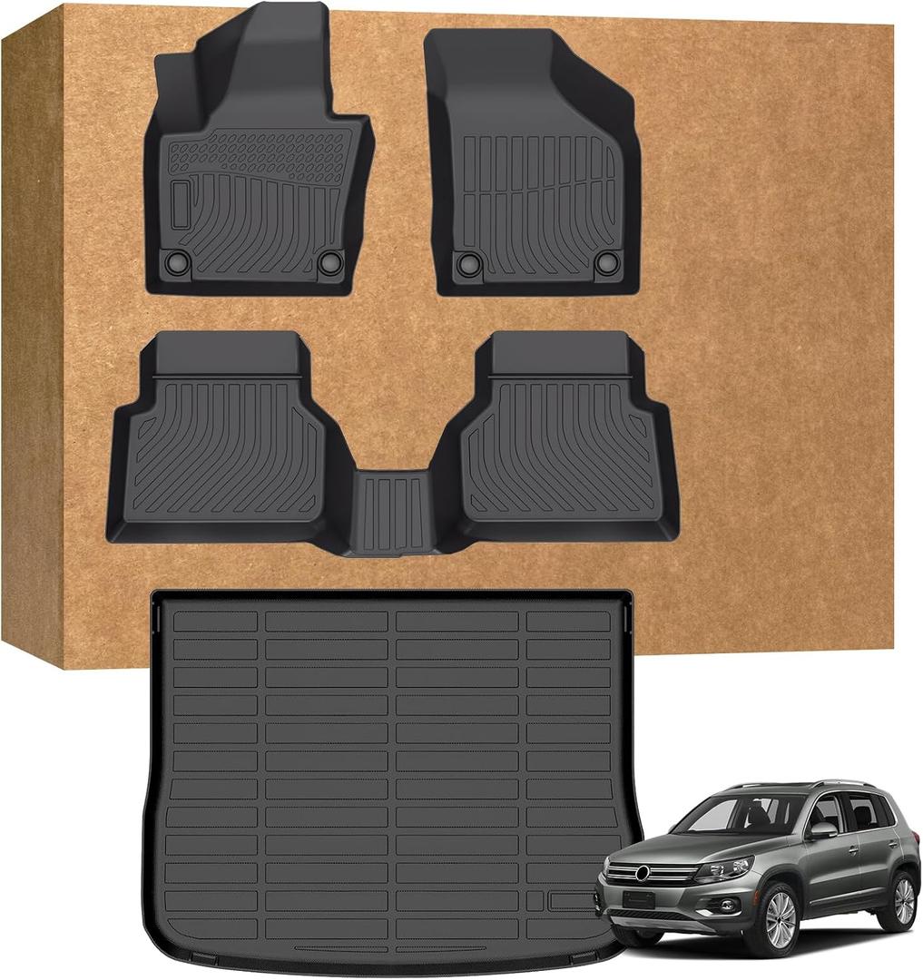 Floor Mats for Volkswagen/VW Tiguan 2009-2017