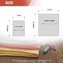 Simple&Opulence 100% Nature Pure Linen Fabric 78 Inch by The Yard, Plain Solid Color Linen Fabric for Sewing, Embroidery, Clothing, Needlework, Bag, Tablecloths, Garments Craft Accessories(Linen)