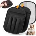 2Pcs Pet Hair Removal Glove for Cats & Dogs, 2025 Newly Upgraded Five-Finger Electrostatic Pet Hair Gloves, Reusable Pet Hair Remover Tool for Laundry, Couch, Carpet, Car Seat