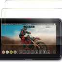 Screen Protector Compatible with Atomos Ninja V/Shinobi 5 inch 4K HDMI Recording Monitor, Tempered Glass Screen Protector fits Ninja V & Shinobi 5"(2 packs)(Not plastic)