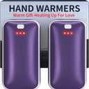 Lerat Hand Warmers Rechargeable, 2 Pack Electric Hand Warmer, Reusable Portable Pocket Heater USB Handwarmers, Gifts for Men, Women, Indoor, Outdoor, Hiking, Skiing, Camping, Hunting Accessories