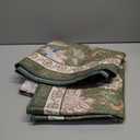 jinchan Elora 4ft Floral Round Rug for Entryway Washable Kitchen Rug Vintage Romance Design Non Slip Indoor Doormat Lightweight Low-Profile Throw Carpet for Living Room Dining Room Bedroom, Green