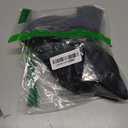 AWHA Souwester, Rain Hat - Waterproof Cap with Wide Brim and Earflaps (One Size, Black)