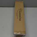 KAMANINA Curtain Rods for Windows 72 to 144 Inches (6-12ft) Long Heavy Duty Curtain Rod, 7/8 Inch Adjustable Decorative Drapery Rods with Netted Texture Finials, Bronze, Size: 32-144"