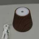 WILIT Wireless Bottle Lights for Bottles, 3-Level Brightness Rechargeable Lamp Shade for Bottle, Bar Lamps for Home Bar Decor with RGB Lights, Cordless Table Lamp for Bedroom, Gift for Her Men (RGB-Walnut Wood Grain)