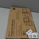 Officemate Plastic Hanging File Folder Frame, 18 Inch, Letter and Legal Size. 1 Set (91961)m Black/Grey