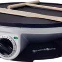Crepe Maker - 13 Inch Crepe Maker & Electric Griddle & Non-stick Pancake Maker-Crepe Pan (Silver-A)