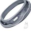 Upgraded WF45T6000AW/A5 Door Seal For Samsung Washer Door Gasket Boot Seal DC64-03788A X 006 AP6884238 Diaphragm WF45R6300AW/US WF45R6100AW/US WF45T6200AW/US WF45B6300AW WF45A6400 WF46BB670 WF50A860