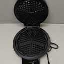 Mueller Heart 5 Waffle Maker, Waffle Iron, Adjustable Browning Control & Nonstick, Cool Touch Handle, Easy to Clean, Small Kitchen Appliances