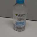 Garnier Micellar Water for Waterproof Makeup, Hydrating Facial Cleanser & Makeup Remover, Suitable for Sensitive Skin, Vegan, Cruelty Free, 13.5 Fl Oz (400mL)