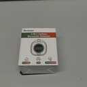 Portable Carbon Monoxide Detectors for Travel 3-in-1 Square Carbon Monoxide Monitor with 43 Detection Holes, RV CO Detector Alarm Temp/Humidity Sensor for Home, Camping & Travel Tent Car (Orange)