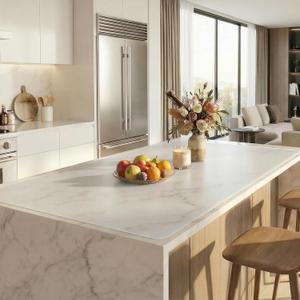 Silicone Mat 3FT x 5FT (90x150cm), White Translucent | 1.5mm silicone mat, waterproof, heat resistant, non-slip & cuttable. Protect countertops, tables & kitchen islands.
