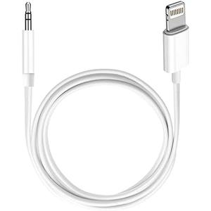 Acoustix iPhone AUX Cord 3,5 mm, Headphone Jack Adapter Male Aux Stereo Audio Cable Compatible for iPhone 14/13/12/11/XR/X/8/7