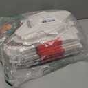 qiqee Christmas Individual Cupcake Boxes 50pcs Individual Cupcake Boxes with Window 3.7" 3.7"*4.5" Cupcake Box for Christmas