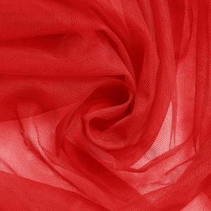 SiinvdaBZX Red Tulle Fabric Roll, 54 Inch x 3 Yards Soft Drape Tulle Netting Fabric for DIY Craft Tutu Skirt Bridal Veil Wedding Party Table Skirt Ceiling Decor