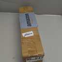 Wood Boho Curtain Rods for Windows:Wooden Farmhouse Decorative Curtain Rod for Bedroom Living Room,Heavy Duty Adjustable Rustic Bamboo Drapery Rods with Imitation Wood Grain Finials,Brown 36-88"