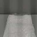 Saodimallsu Womens Two Piece Crochet Swimsuit Cover Ups Sleeveless V Neck Crop Tops Skirt Sets Beach Vacation Outfits, Medium, White 