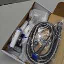 Filtered Shower Head with Handheld, High Pressure 5-Spray Showerhead & Power Wash - 59" Hose, Bracket, ON/OFF Switch & Replaceable Filter