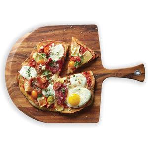 Ironwood Gourmet Napoli Pizza Peel, Acacia Wood 14 x 20 x 0.5 Inches