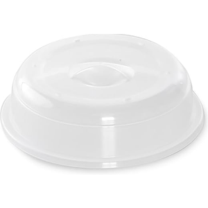 Nordic Ware BPA-free and Melamine Free Plastic Splatter Microwave Cover, 10-Inch (Set of 1), Clear