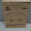 Comnova Griddle Cover for Blackstone Griddle Without Hood 36 Inch - 600D Flat Top Grill Cover for Blackstone 4 Burner Grill, 36" Griddles Cover for Black Stone and FTG600 (with Pole)