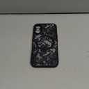 Magnetic Phone case for iPhone 17 6.3 Inch, Grade Protection & Wireless Charging - Aesthetic Lace Flower Pattern Phone Cover for Girls Women -Black Vintage Lace