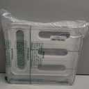 Knox Home & Health Bag Storage Organizer for Kitchen Drawer, Plastic Bag Container Holder, Baggie Dispenser for Gallon, Quart, Sandwich, Snack, Kitchen Organizers and Storage