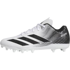 Adidas Unisex-Adult Adizero Electric.2 Ii American Football, White/Black, 10.5