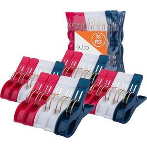 Premium Beach Towel Clips 20 Pack Chair Clips Heavy Duty Cruise Ships, Laundry, Beach and Pool