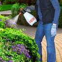 56 oz Handheld Pump Sprayer – Multi-Purpose Garden & Home Use – Adjustable Nozzle, Locking Thumb Trigger, Translucent Tank – for Weed & Pest Control, Fertilizer, Cleaning – Made in USA
